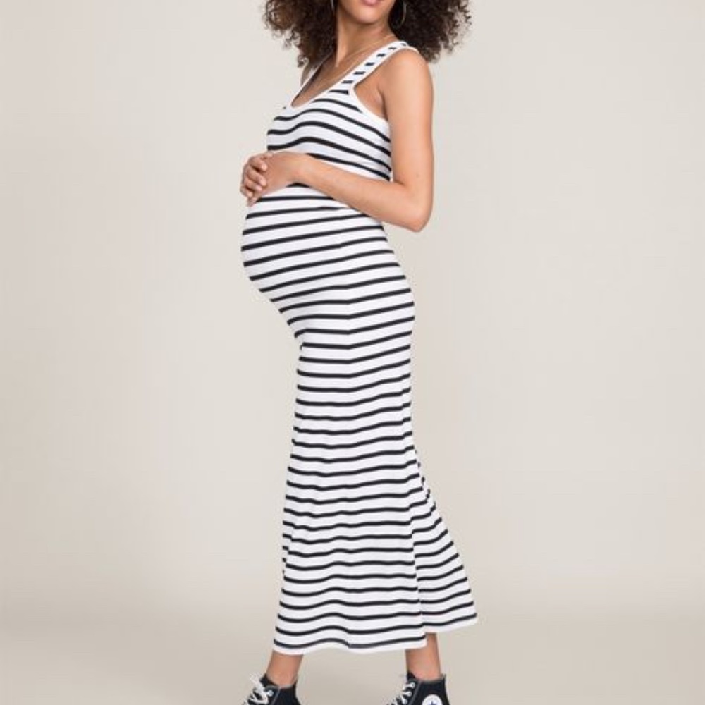 HATCH Collection Body Maternity Maxi Dress 1 Small